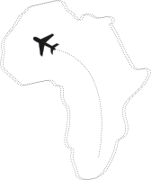 Africa continent outline
