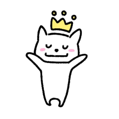 해맑은 힌냥이