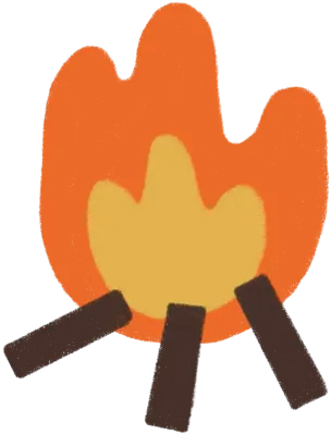 Camp fire