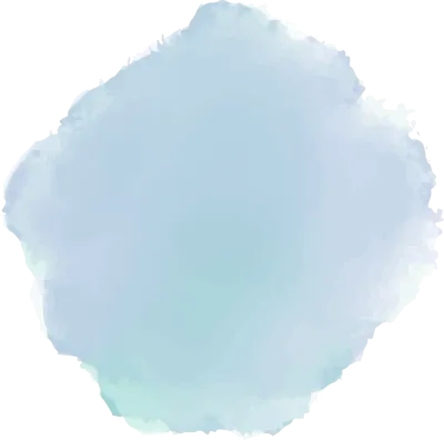 green,blue circle banner watercolor
