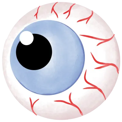 Haloween eye ball