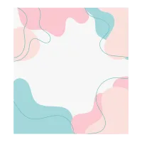 Organic Abstract Shape Background