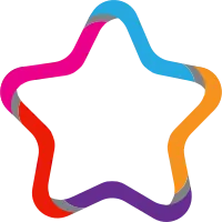 Star icon Template vector illustration design