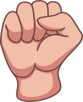 Raise Fist Hand