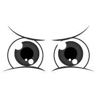 Expression Eye Cartoon