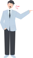 Angry man