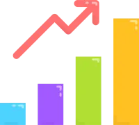 Success chart icon