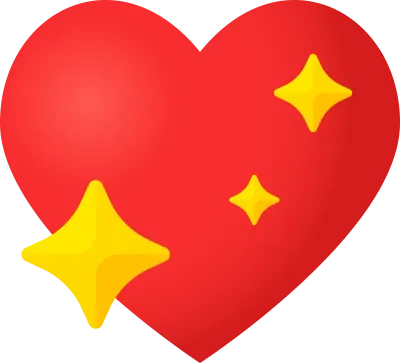 Sparkle Heart Emoji