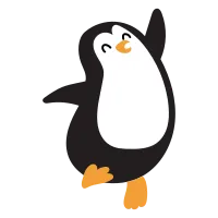 Cute Penguin Illustration