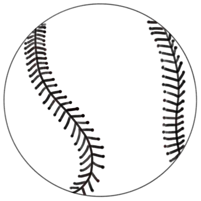 Striped baseball