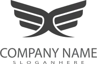 Falcon Wing Logo Template vector icon element and symbol