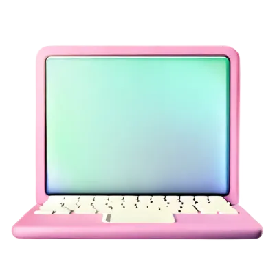Technology element in 3D style