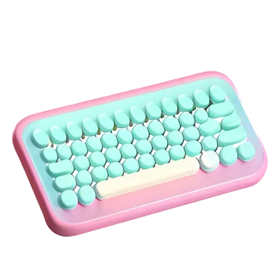 Technology element in 3D style