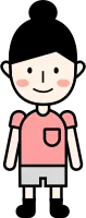 여자 캐릭터 일러스트