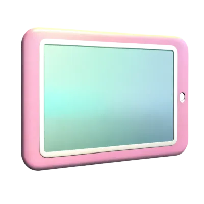 Technology element in 3D style