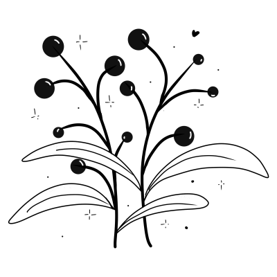 leaf lineart