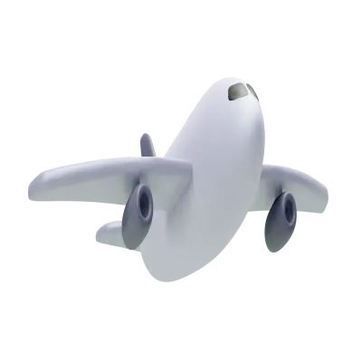 Time to travel in 3D realistic style with suitcase palm tree hat camera airplane map.