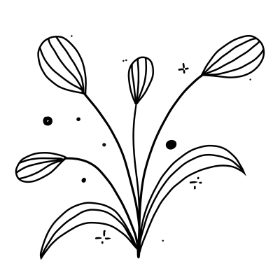 leaf lineart