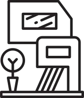 Modern Office Building Icon