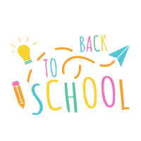 Back to school lettering