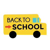 Back to school lettering