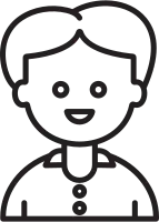 Boy Character Avatar Illustration