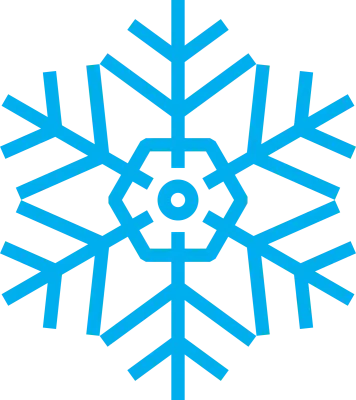 Christmas snowflakes decorative.