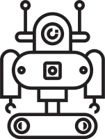 Humanoid Robot Icon
