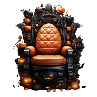 Halloween chair realistic,  Halloween chairVector ,   Halloween chairCartoon ,  Halloween chair