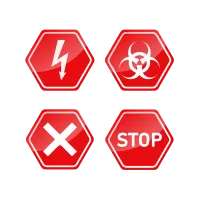 Set Element Warning Sign