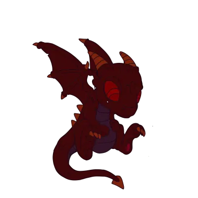 Cute blue dragon characters and illustrations
