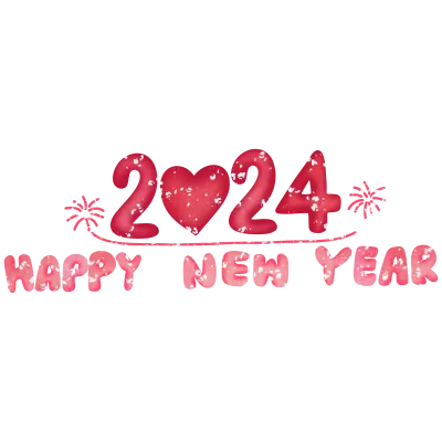 Happy new year 2024.