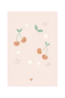 Berries Floral Background