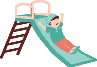 Muslim kid play