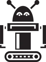 Humanoid Robot Icon