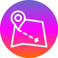 Route Map Icon