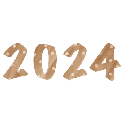 2024 cute polka dot