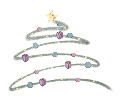 christmas tree line