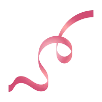 Pink Curly Decoration Ribbon