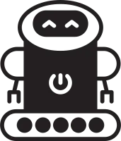 Robot Character Illustration