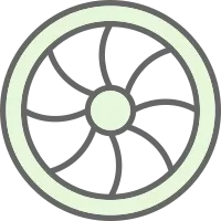Turgo Turnbine Icon