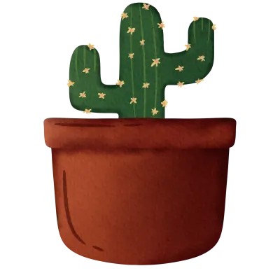 cactus in a pot