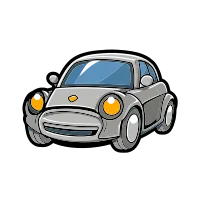 Car cartoon illustration