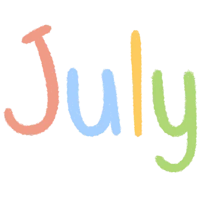 Crayon July 