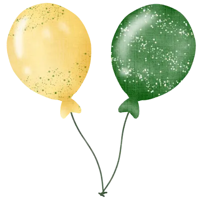 New Year Party 2024 clipart