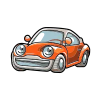 Car cartoon illustration