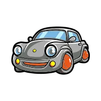 Car cartoon illustration