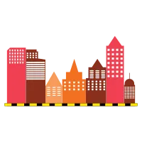City Building Illustration