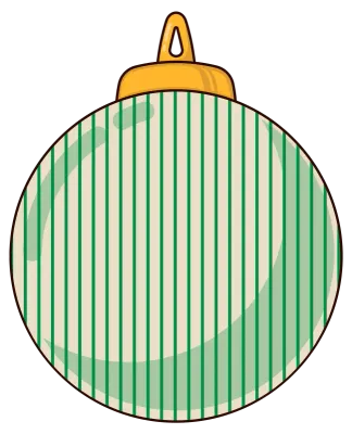 christmas ornaments winter holiday Illustration background of modern festival