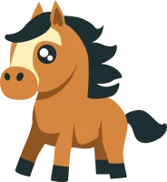 Cute Horse Character Collection